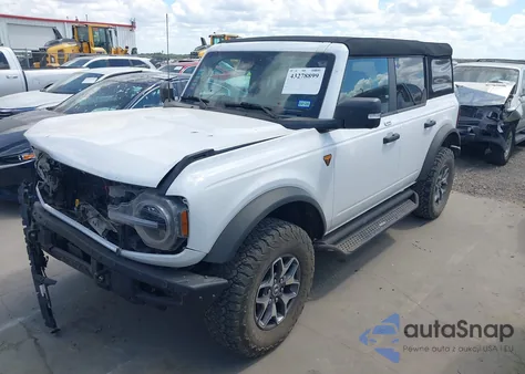 2023 Ford Bronco Badlands from USA, damaged, VIN 1FMEE5DPXPLB34241
